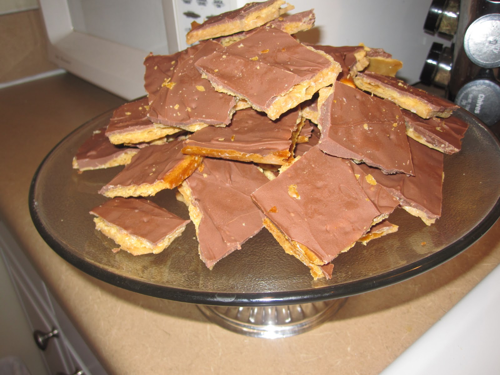 All You Need Is Love Chocolate Caramel Brittle