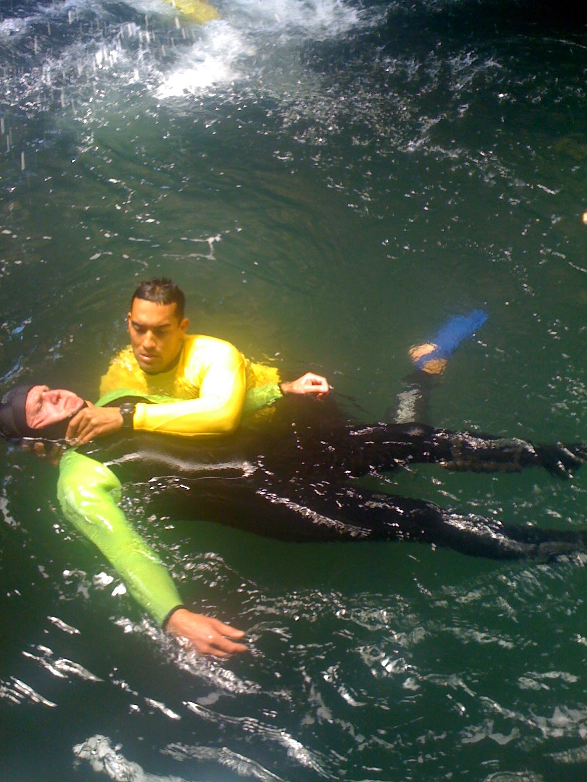 LAFD Dive Search and Rescue Team Surface Rescue Training