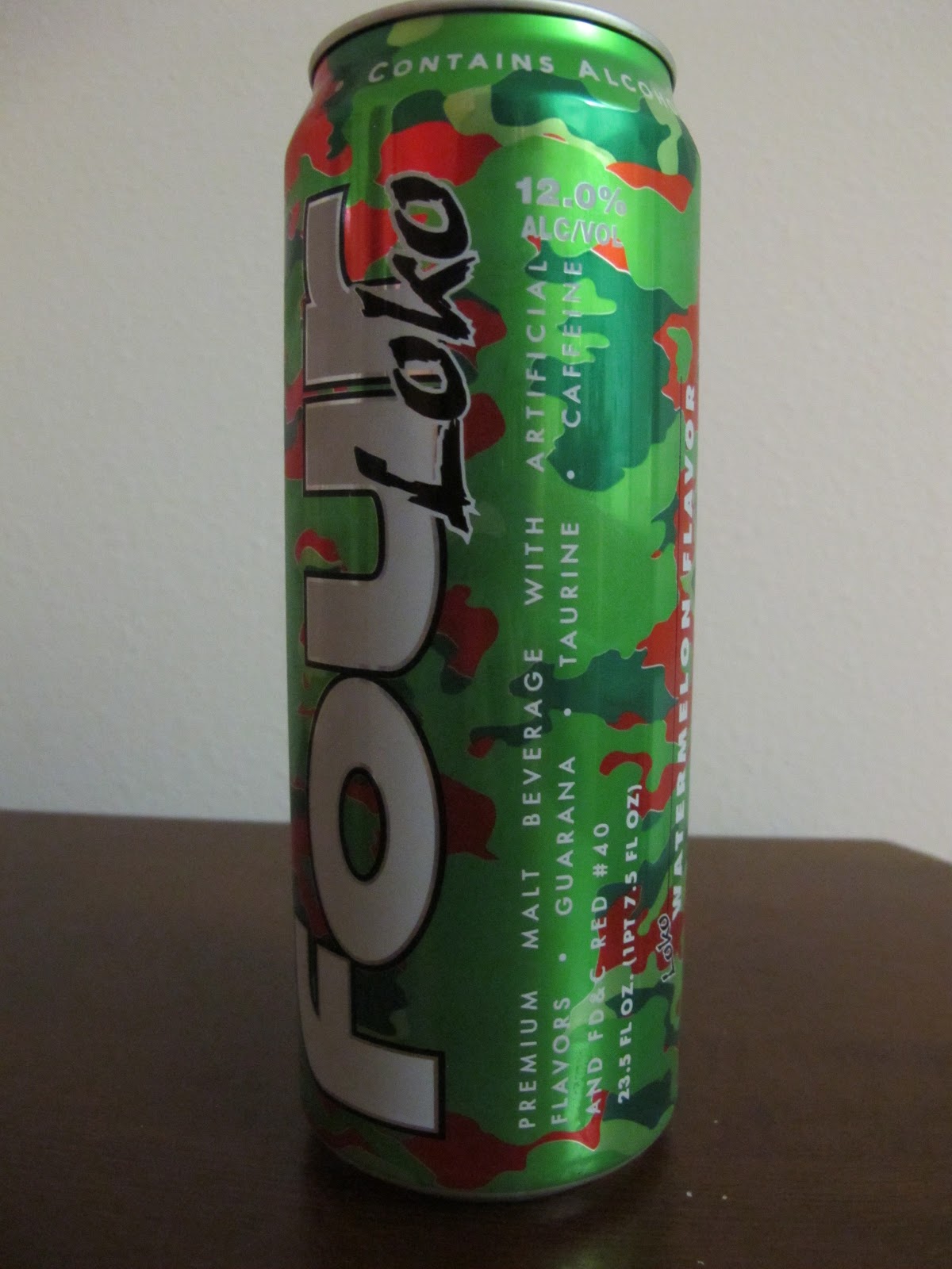 The Ramblings of Chuck Howard The Four Loko Experiment
