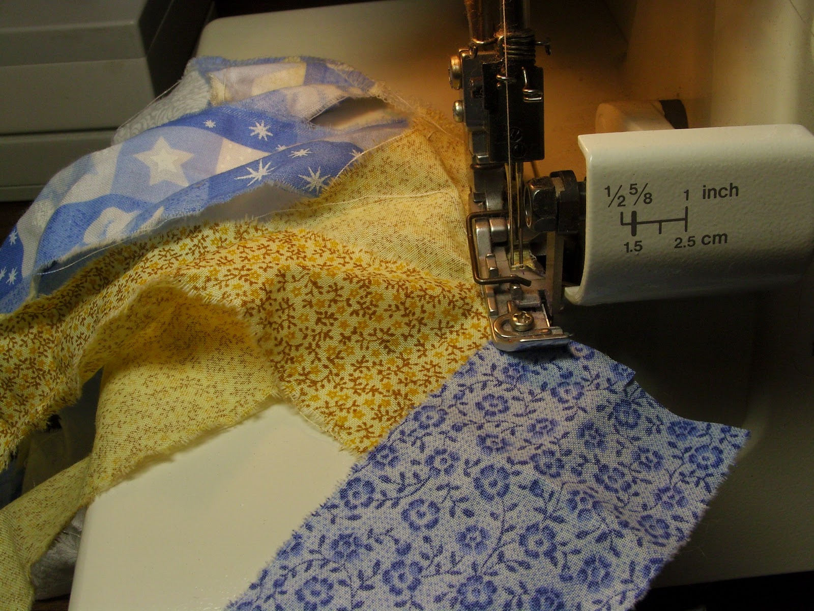 Daisy Hill Weaving Studio Tips for Serging Rag Rug Strips