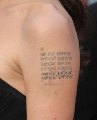 Photos: Angelina Jolie's tattoos