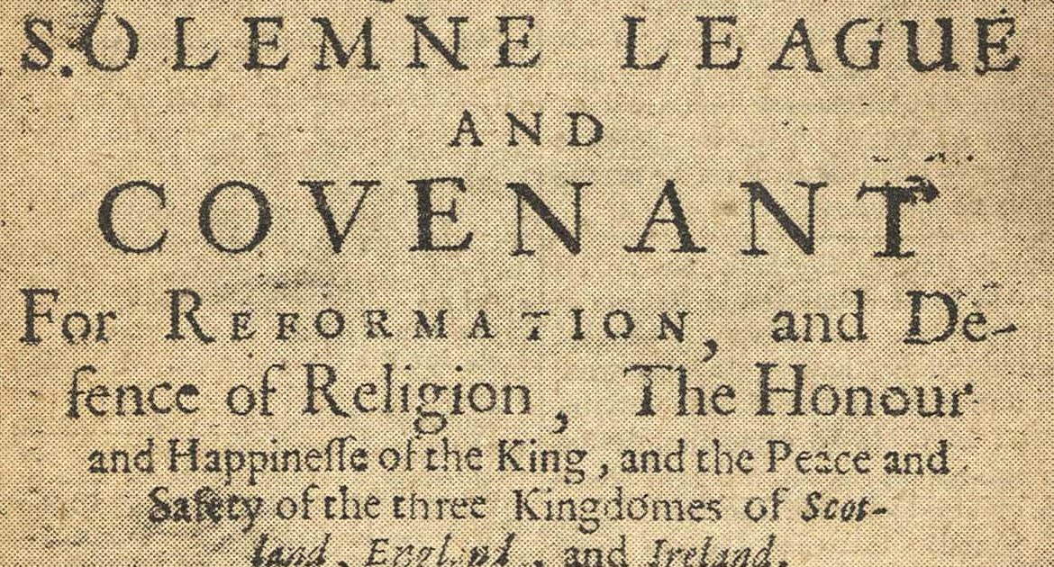 The Solemn League and Covenant in Holywood, County Down, 7th 9th