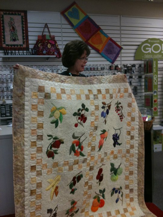 Quilted Journeys Fruit Basket Turnover!