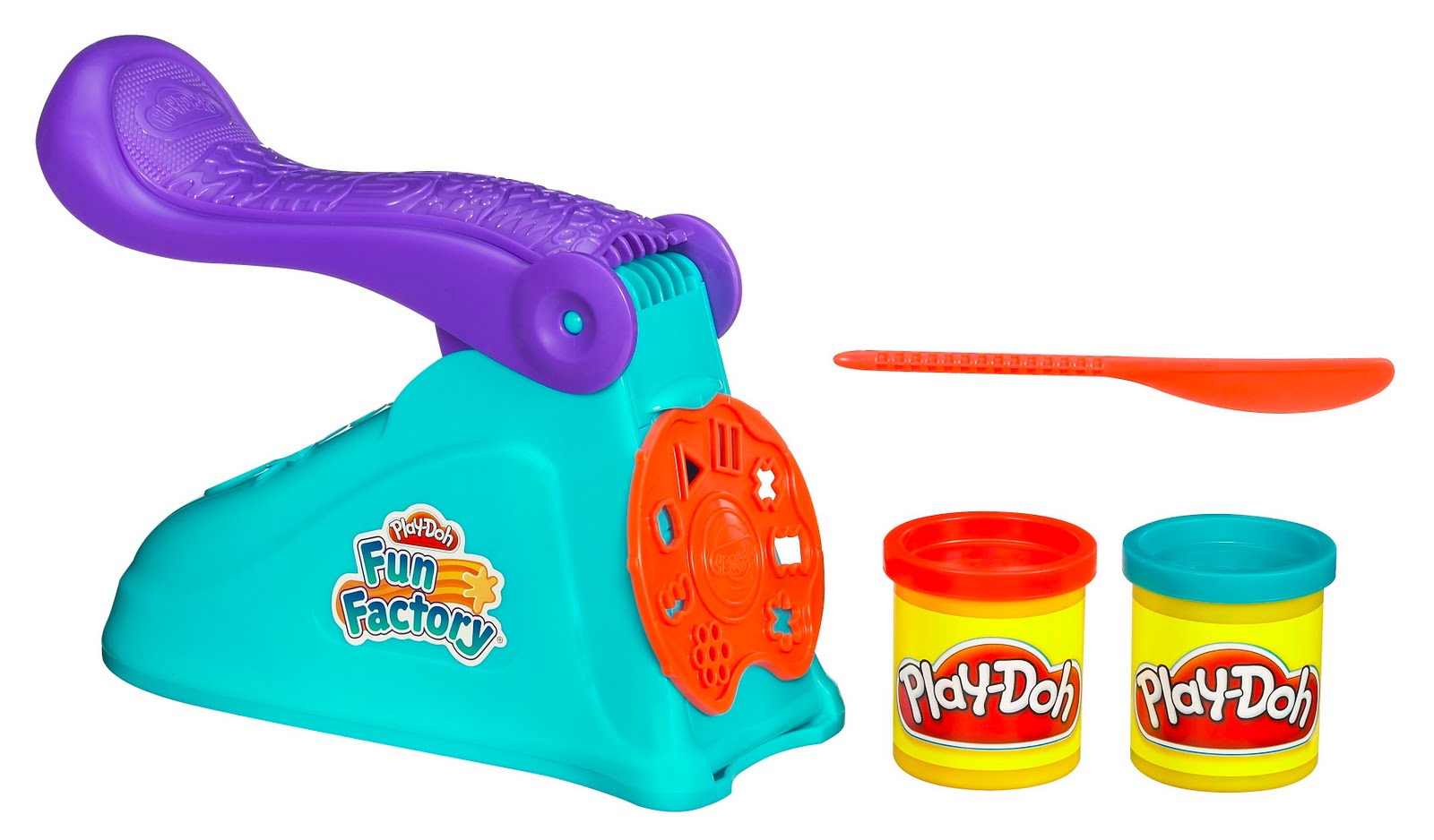 Madhouse Family Reviews: 50th Anniversary Edition Play-Doh Fun Factory Spin  and Store