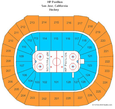 Hp Pavilion Stadium Seating Chart