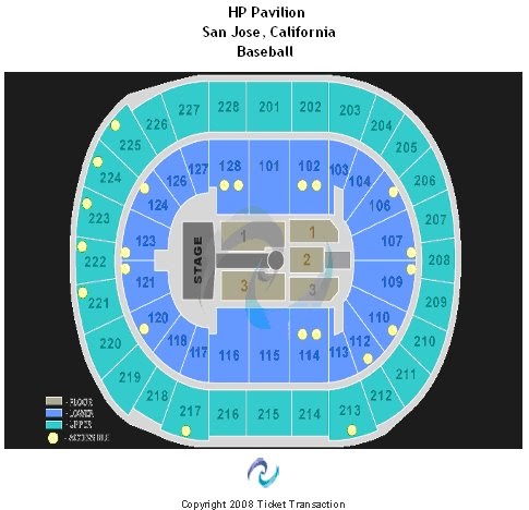 hp pavilion seating chart check the seating chart here hp pavilion san jose sharks seating chart