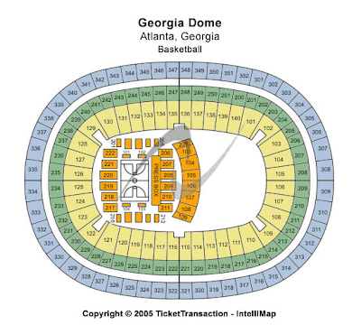 Georgia Dome Interactive Seating Chart