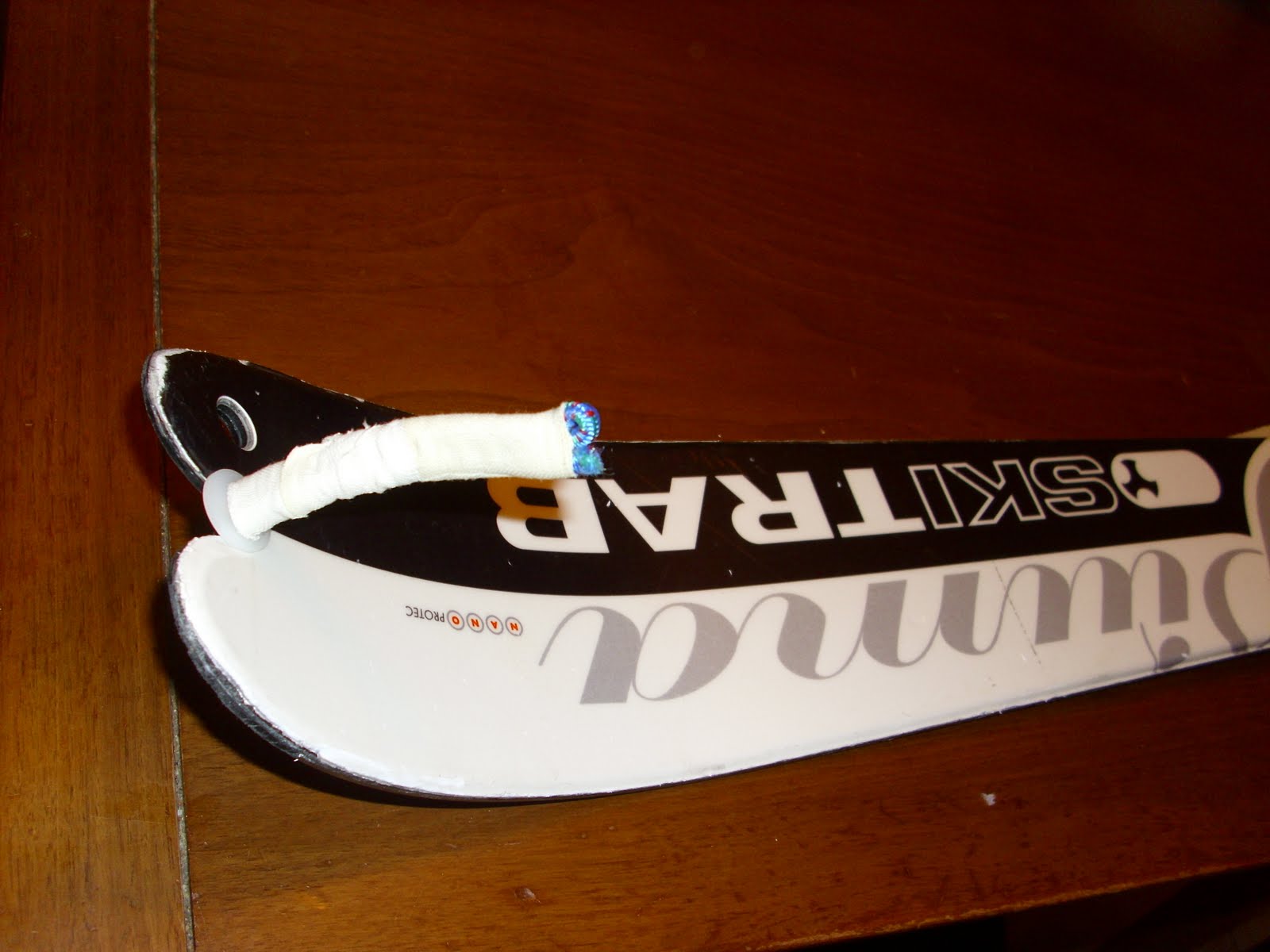 Layne's Blog Skin loop modification for Trab skis