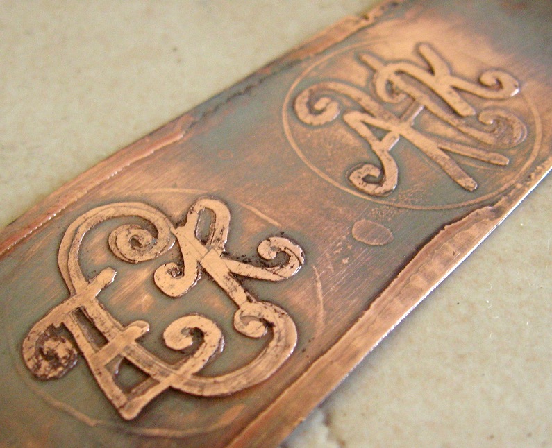 Anne's Studio Blog Acid etching