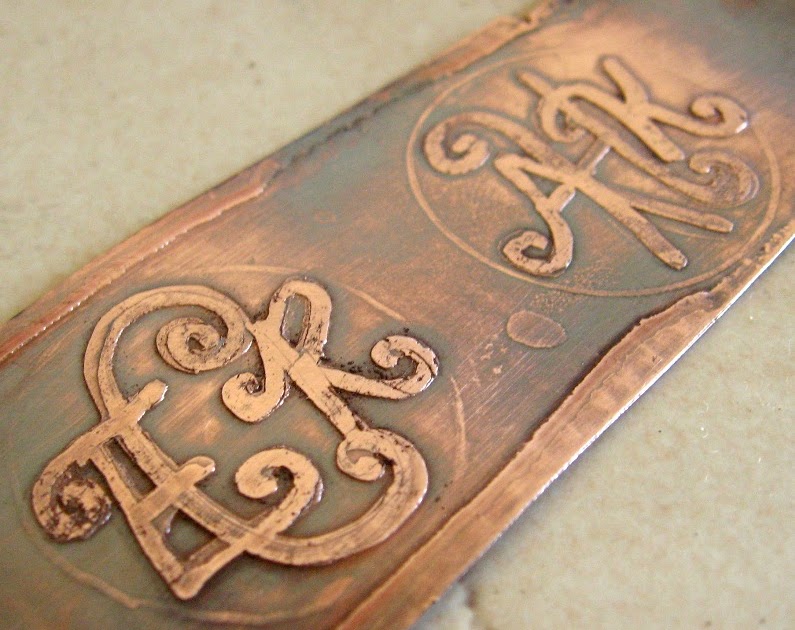 Anne's Studio Blog Acid etching