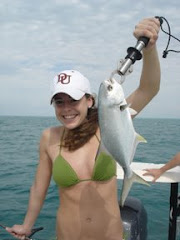 Riley with a Pompano