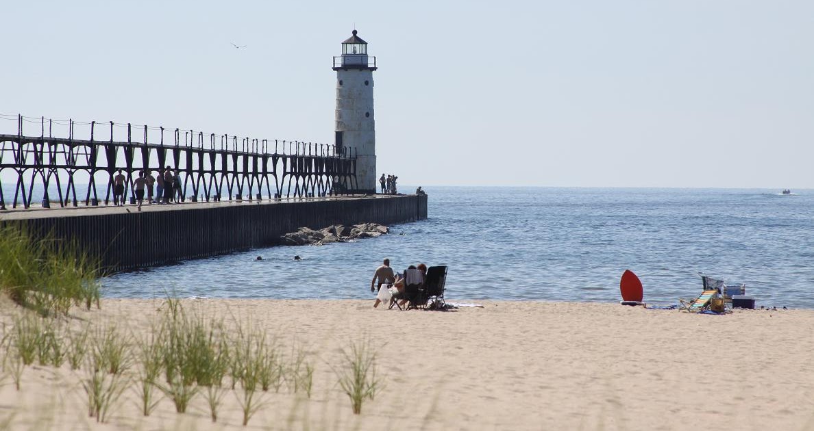 Michigan Exposures The Manistee Lighthouse