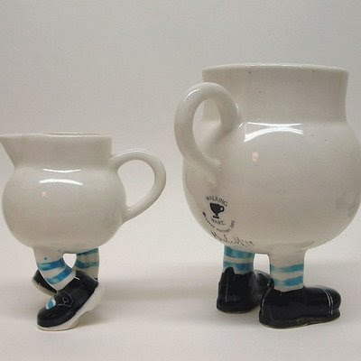 Legged Teapots and Cups