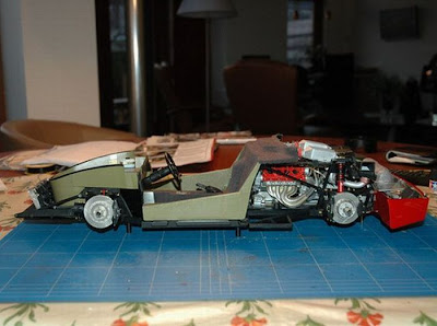 Mini Ferrari Model