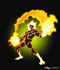 ben 10 fuego