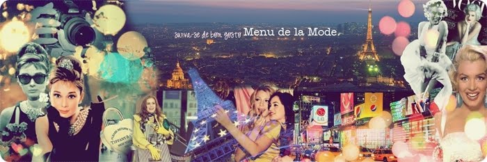 Menu de la Mode