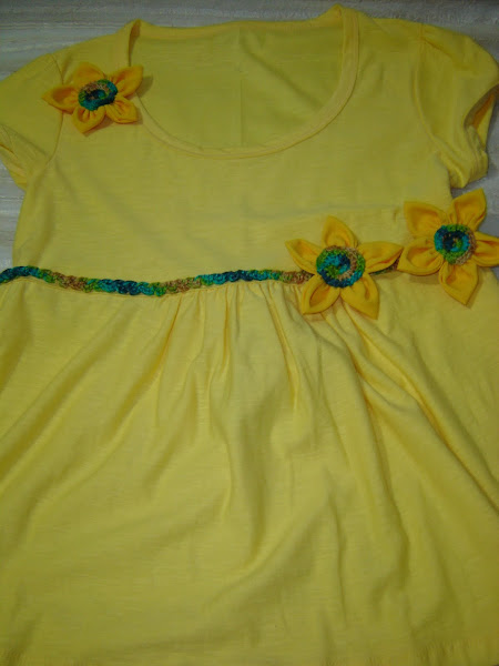 Bata colorida... Boas vindas à primavera!