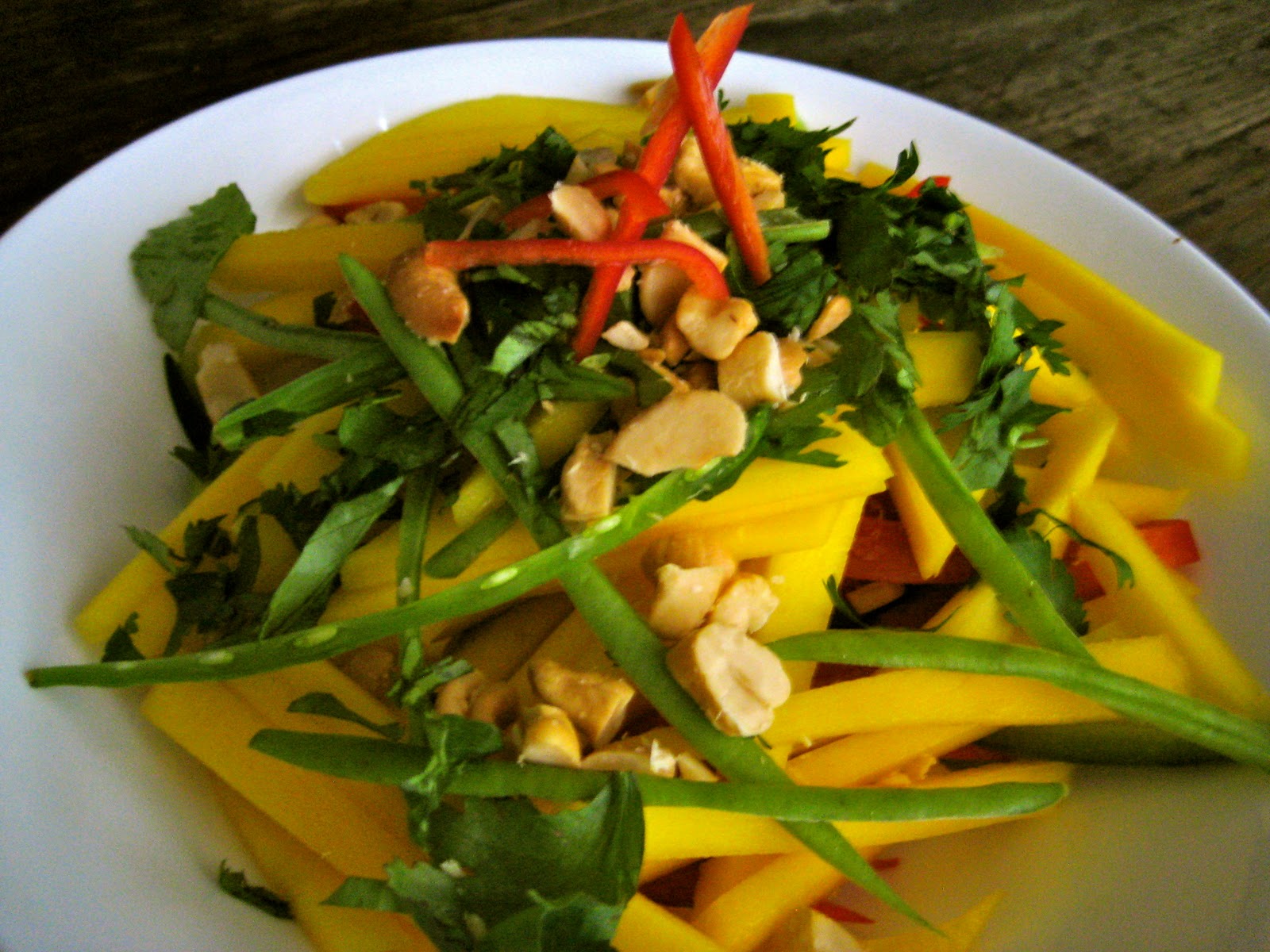 Cooked By Sara Mae Asian Mango Salad