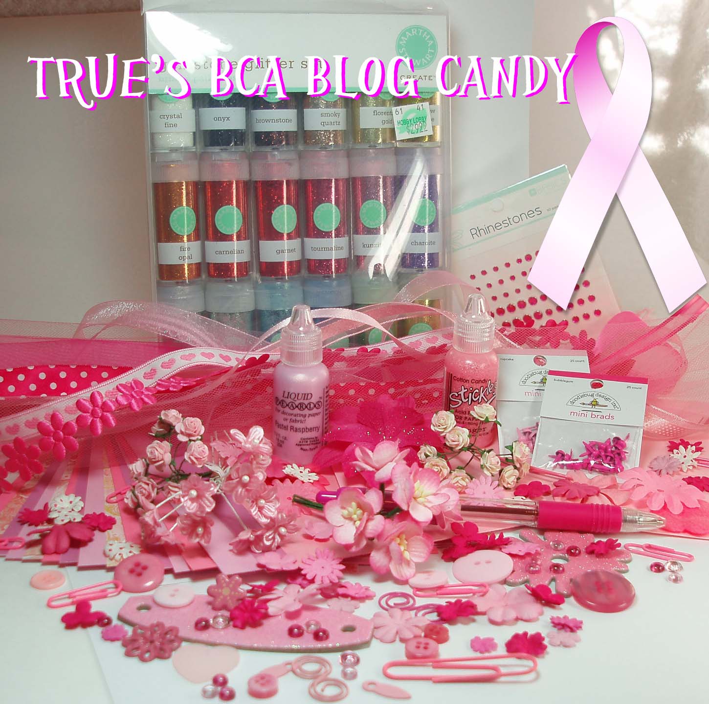 True's Gift's From the Heart Blog Candy for Breast Cancer Awareness Month