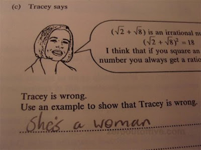 the one on this test. funny test. the one on this test.