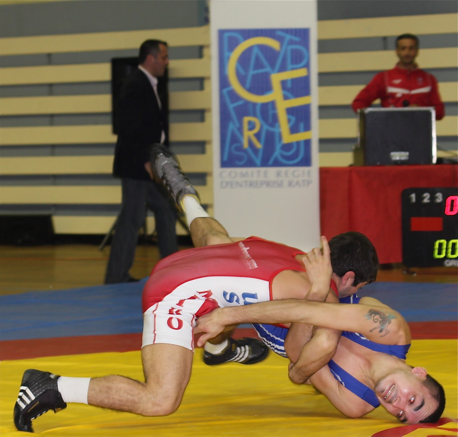 wrestling world French Wrestling US MÉTRO vs Besançon