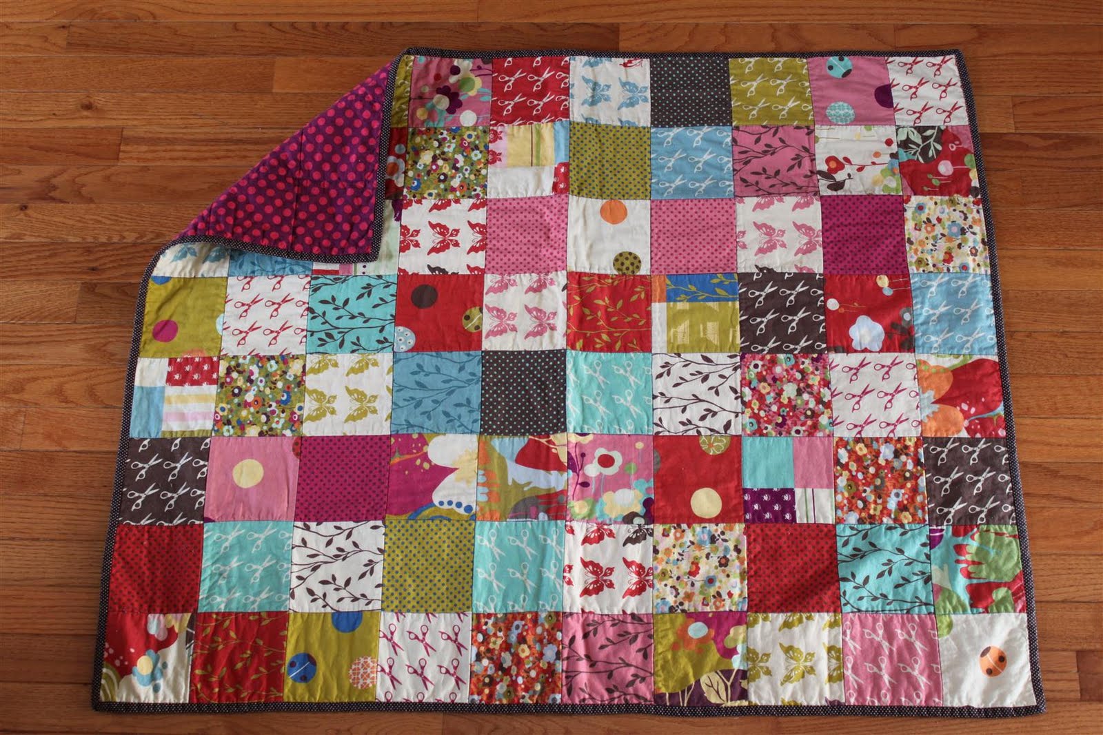 Creative Reveries Wonderland Baby Quilt