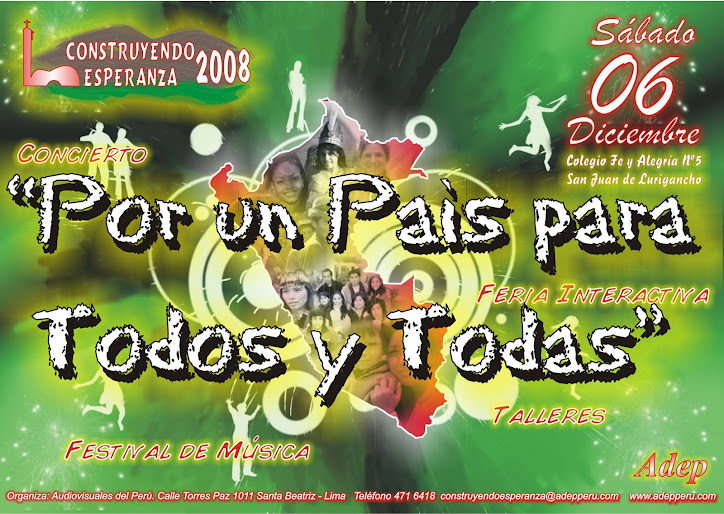 FESTIVAL CONSTRUYENDO ESPERANZA 2008