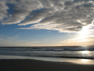 Sunset splendor at Moonlight Beach, Encinitas