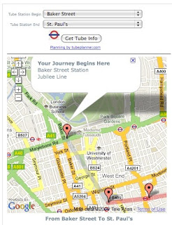 London Tube Widget