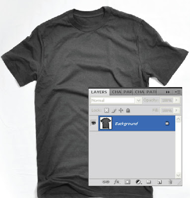 Membuat Preview Desain Kaos di Photoshop