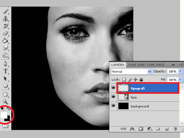 Tipografi Wajah dengan Photoshop