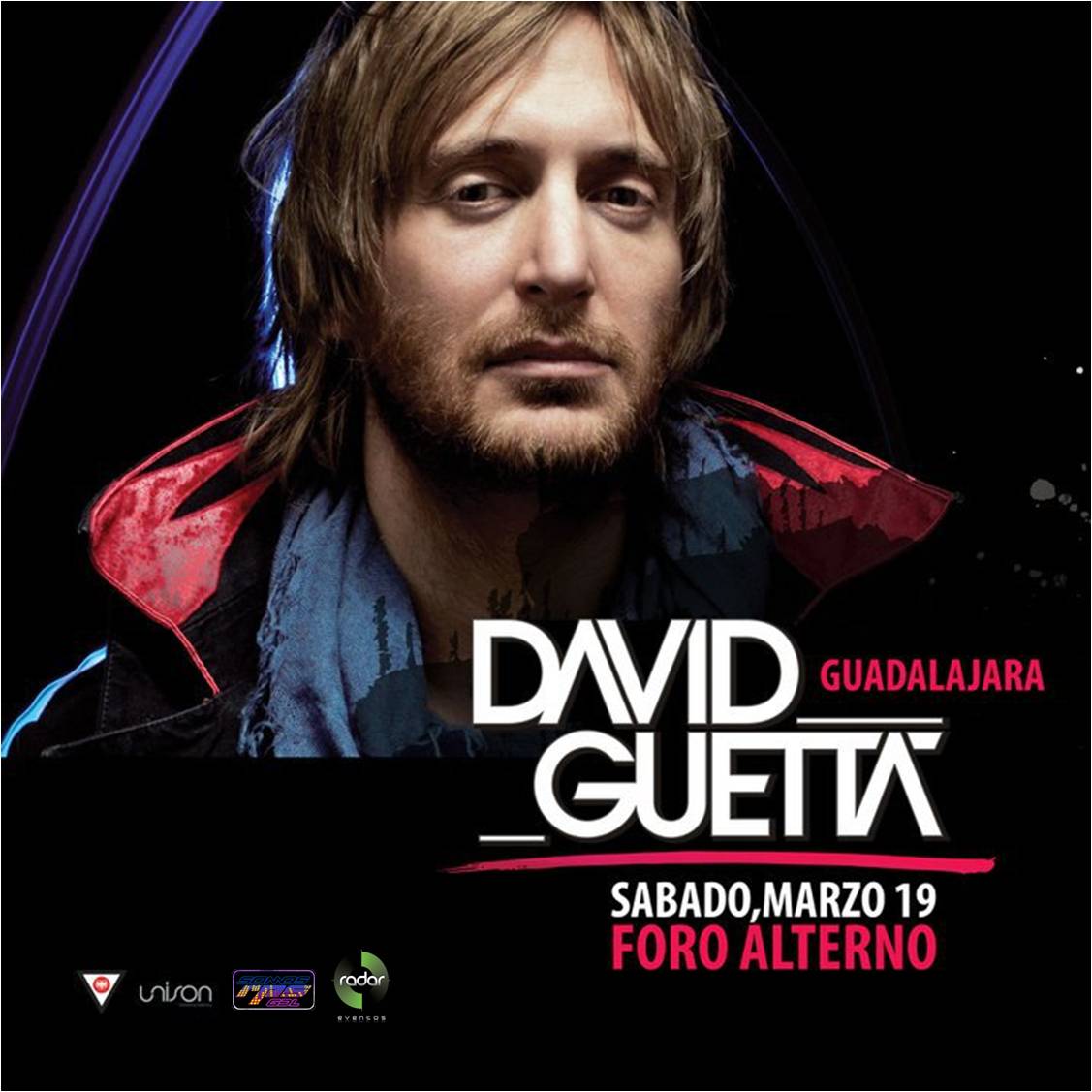 David Guetta DAVID+GUETTA+FLYER+PRO