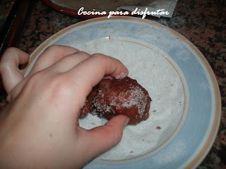 receta BUÑUELOS DE CUARESMA