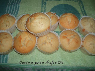 receta MUFFINS A LA MARINERA