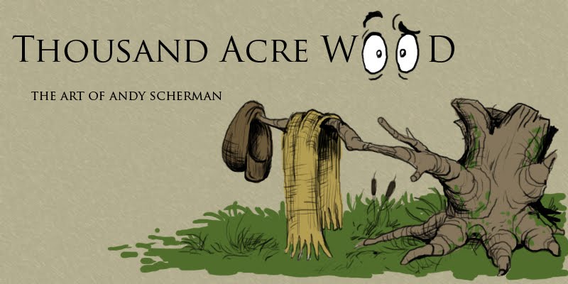 Thousand Acre Wood:  The Art of Andy Scherman