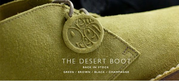 pretty green desert boots black