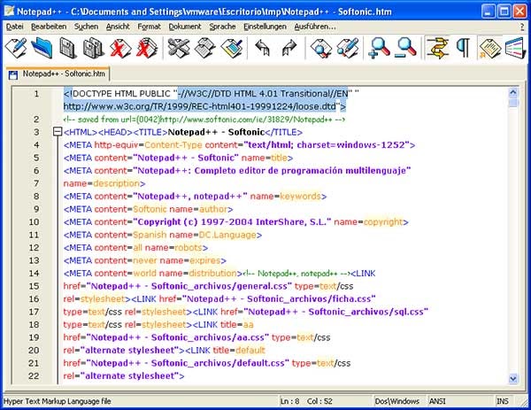 notepad ++ download wiki