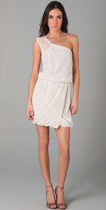 tibi farrah one shoulder dress