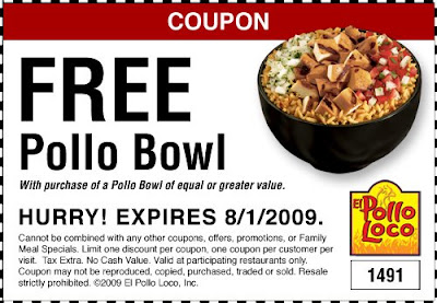 El pollo loco coupons
