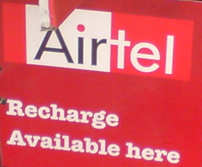 With the service Airtel