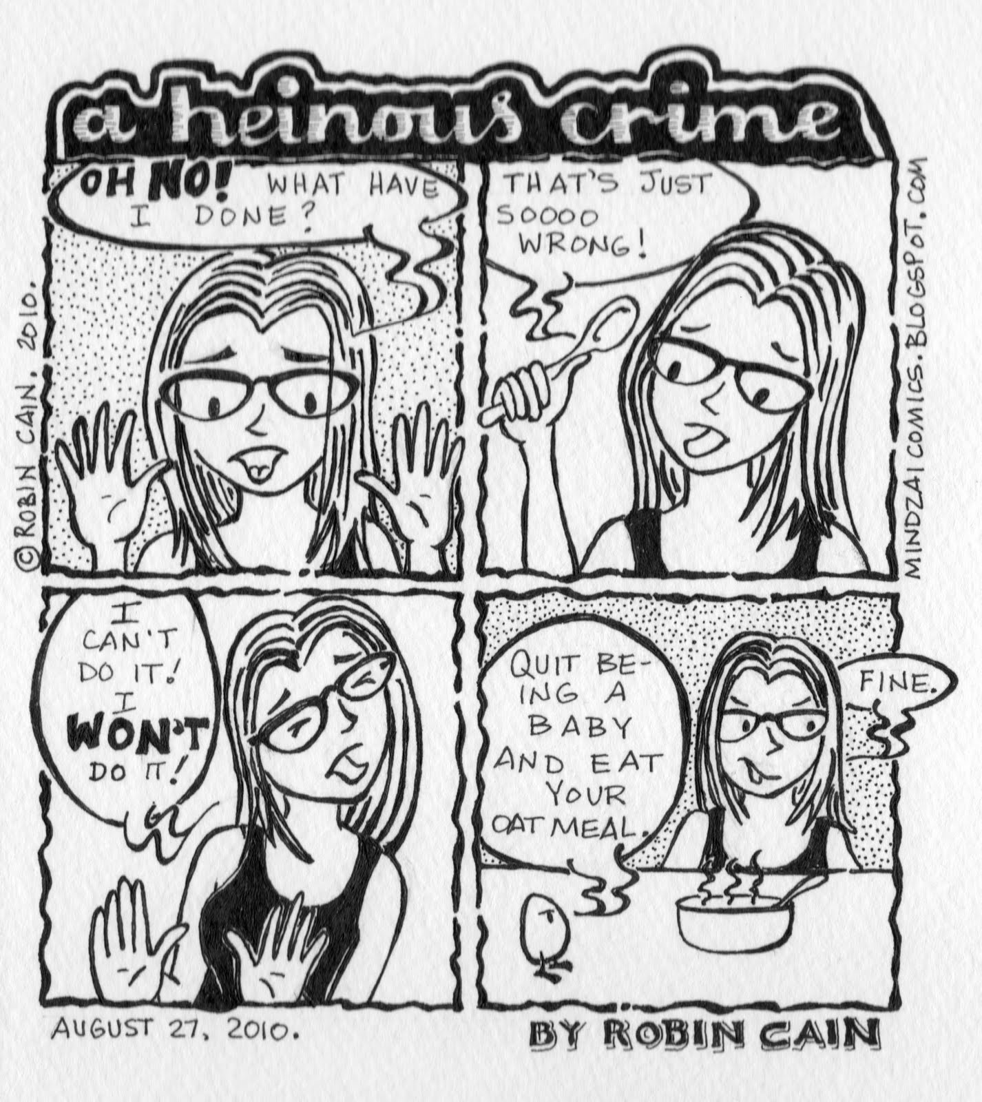 Mindzai Comics: A Heinous Crime Mindzai Comics: A Heinous Crime