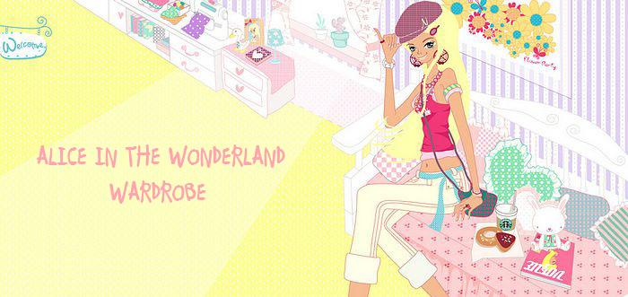 Alice in the Wonderland Wardrobe