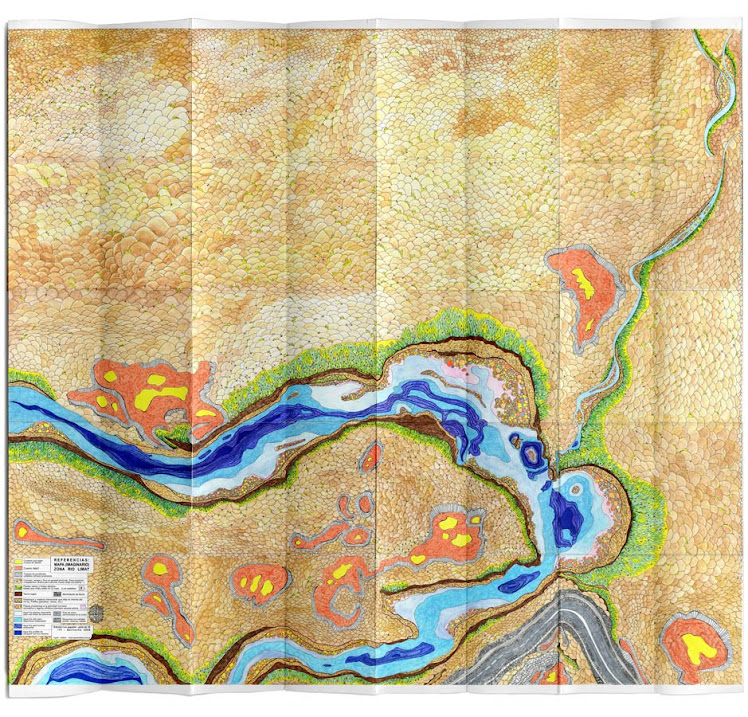 Mapa (imaginario) zona Río Limay