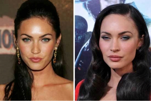 megan fox before and after plastic. megan fox before and after