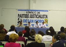 Reuniones Ordinarias del PJ San Isidro