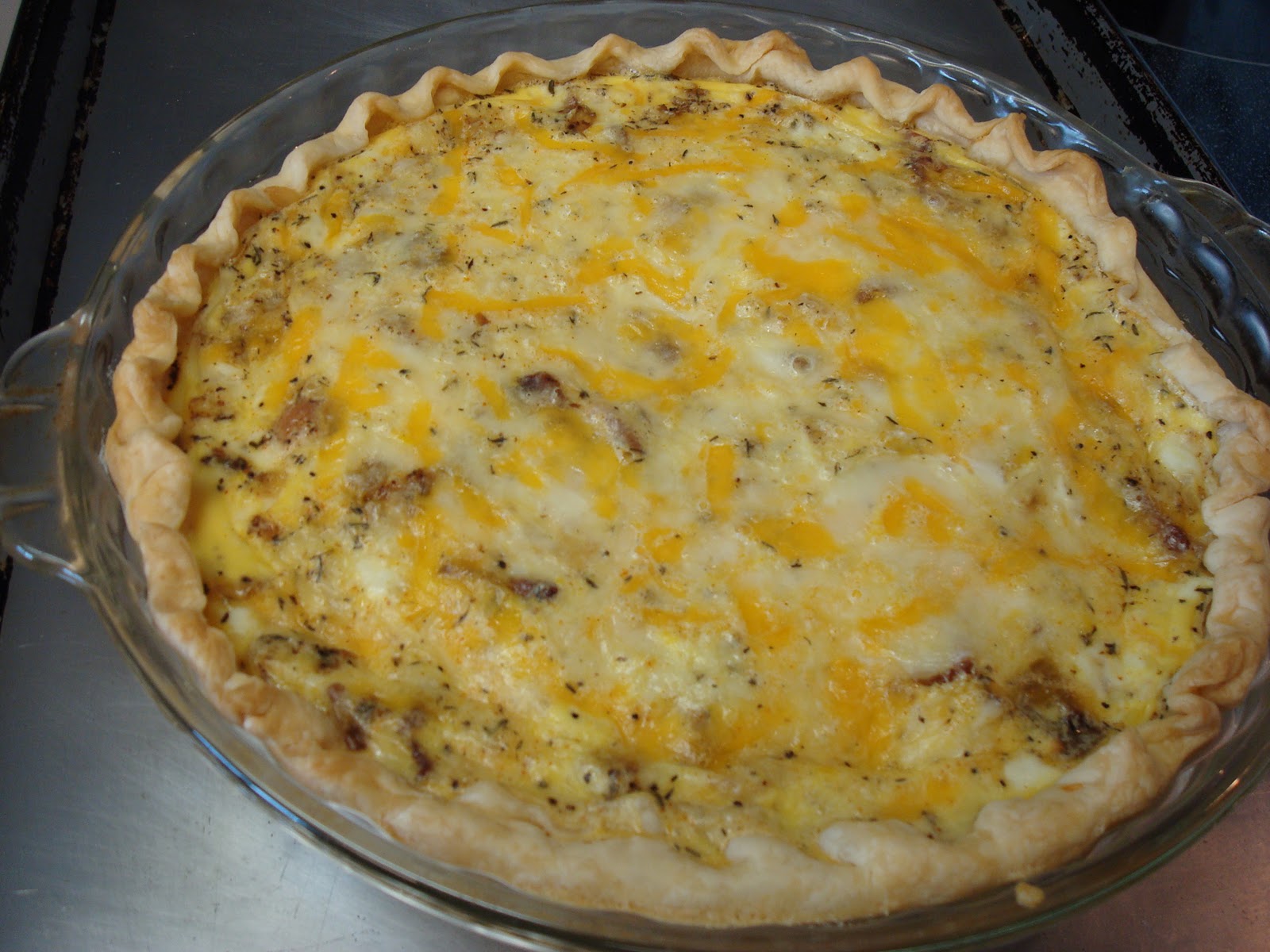 Make lemonade and more! Bacon Cheese Quiche