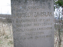 Jeden z wielu pomników bohaterskich Polaków.