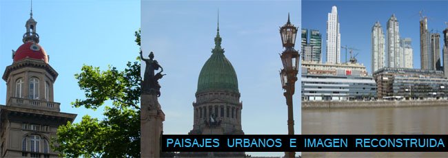paisajes urbanos e imagen reconstruida