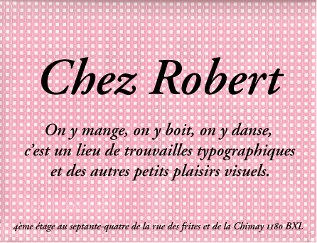 Chez Robert**