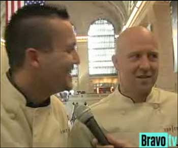 Euro chefs at the TC NYC charity event